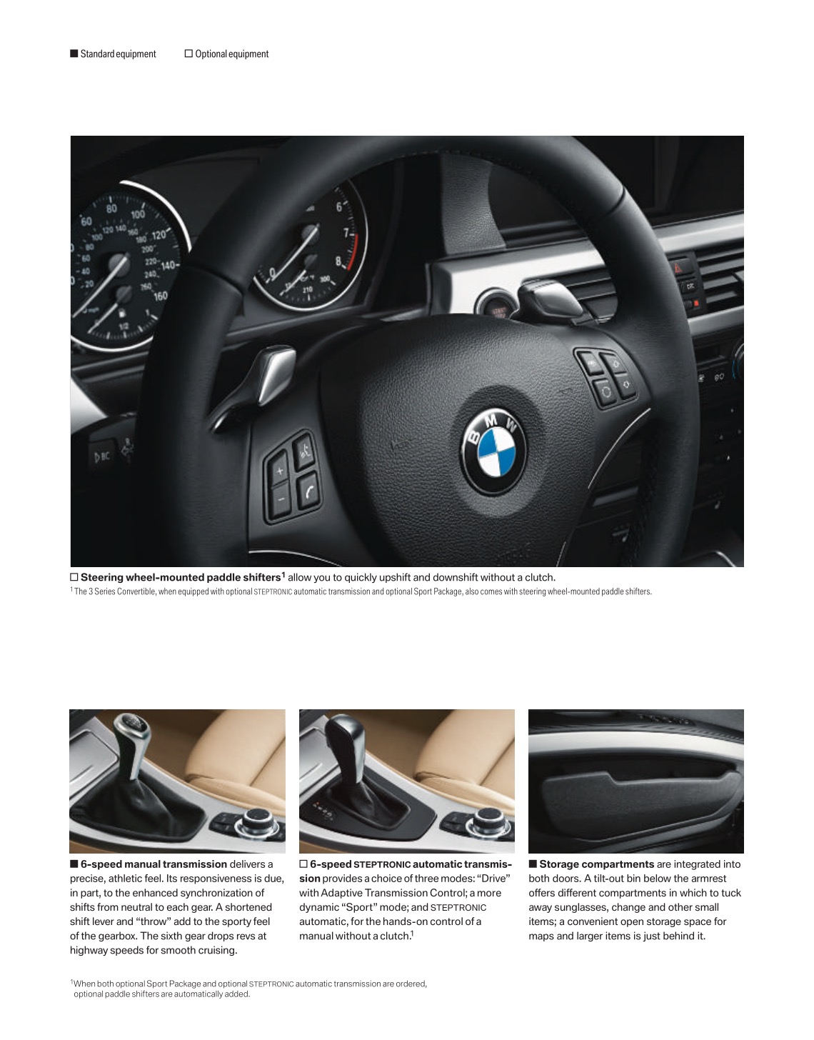 2009 BMW 3-Series Convertible Brochure Page 21